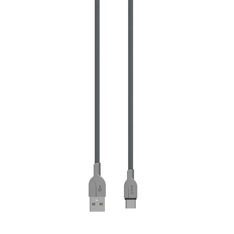 Tuhatu ZR-LS411 Type-C Usb Kablo-Gri