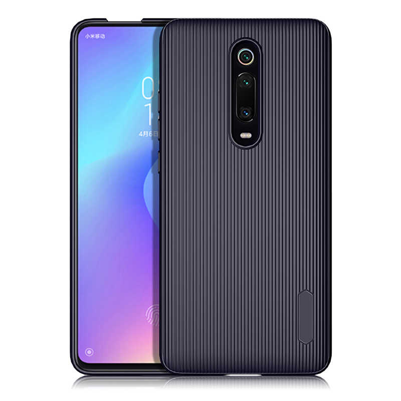 Xiaomi Uyumlu Mi 9T Kılıf Tuhatu Tio Silikon-Lacivert