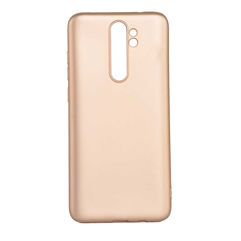 Xiaomi Uyumlu Redmi Note 8 Pro Kılıf Tuhatu Marino Silikon Kapak-Gold