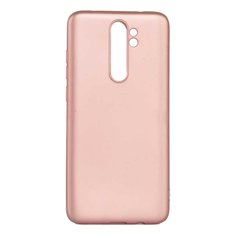 Xiaomi Uyumlu Redmi Note 8 Pro Kılıf Tuhatu Marino Silikon Kapak-Rose gold