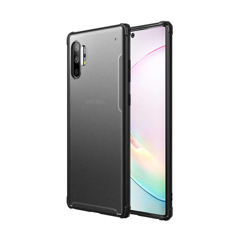 Galaxy Uyumlu Note 10 Plus Kılıf Tuhatu Volks Kapak-Siyah