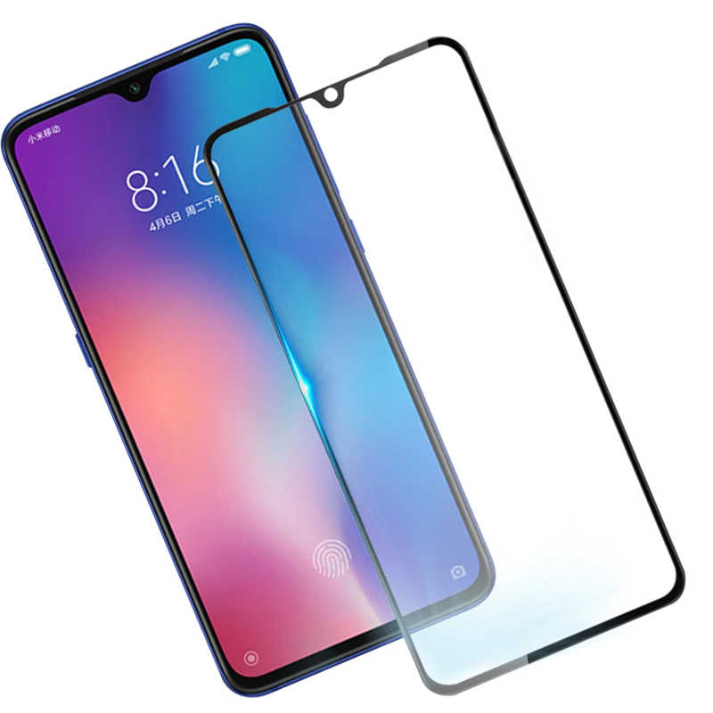 Xiaomi Uyumlu Mi 9 Lite Tuhatu Kenarları Kırılmaya Dayanıklı Cam Ekran Koruyucu