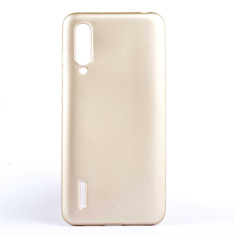 Xiaomi Uyumlu Mi 9 Lite Kılıf Tuhatu Marino Silikon Kapak-Gold