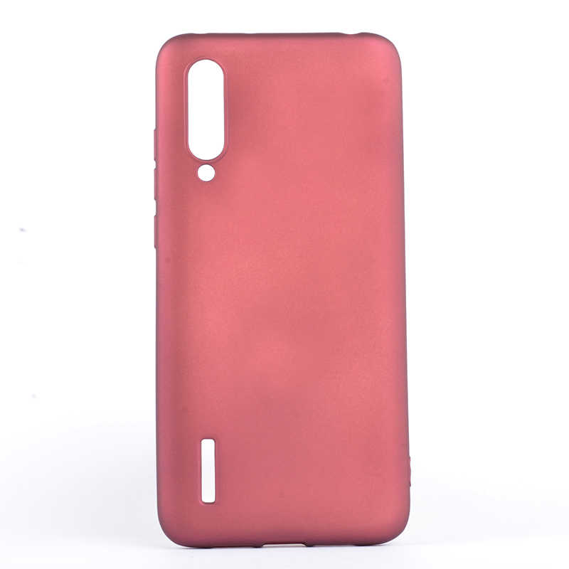 Xiaomi Uyumlu Mi 9 Lite Kılıf Tuhatu Marino Silikon Kapak-Mürdüm