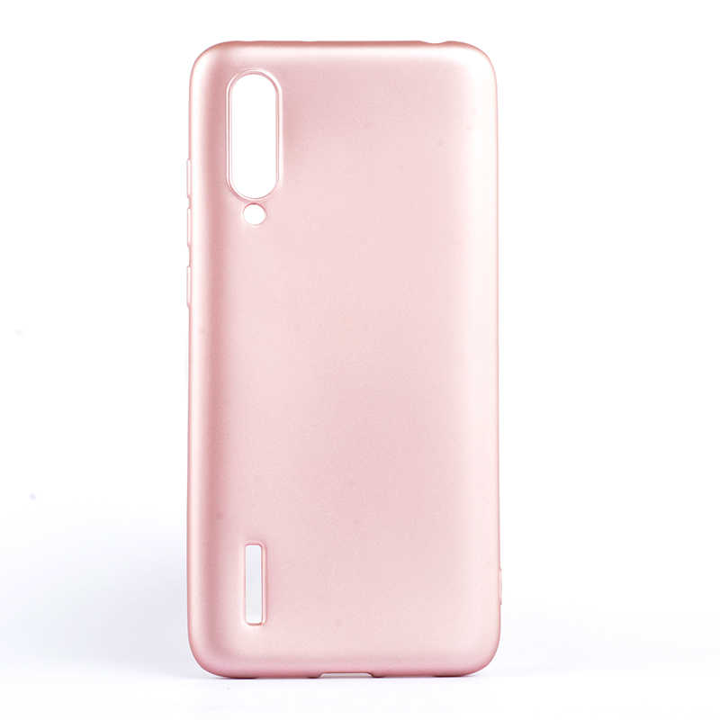 Xiaomi Uyumlu Mi 9 Lite Kılıf Tuhatu Marino Silikon Kapak-Rose gold