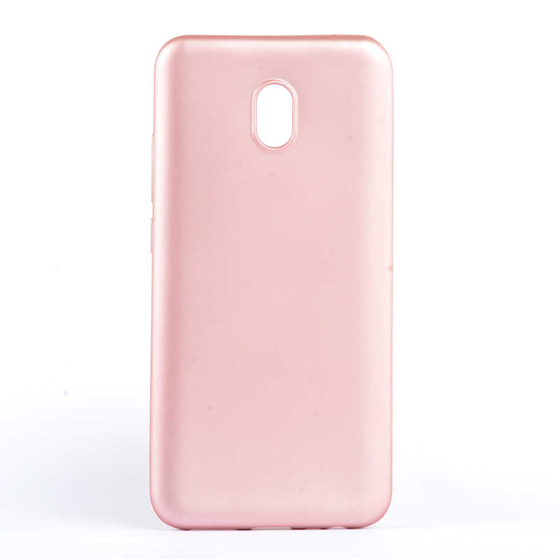 Xiaomi Uyumlu Redmi 8A Kılıf Tuhatu Marino Silikon Kapak-Rose gold