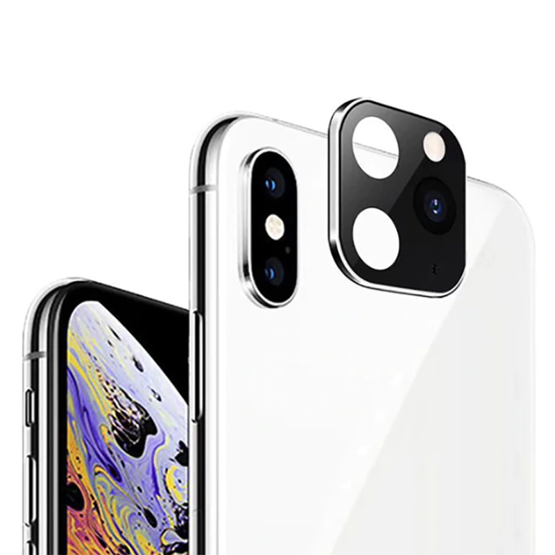 iPhone Uyumlu XS Max 6.5 Tuhatu CP-03 iPhone Uyumlu 11 Pro Max Kamera Lens Dönüştürücü-Gri