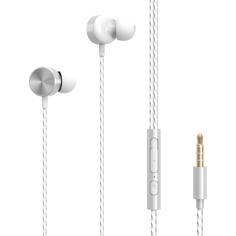 Wiwu Earbuds 102 3.5mm Kulaklık-Beyaz