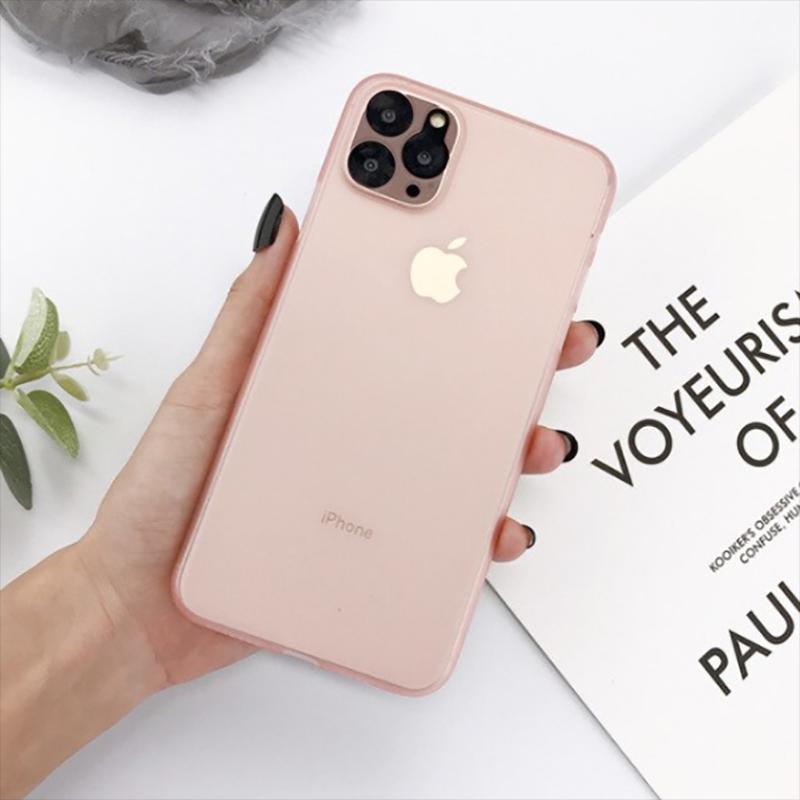 iPhone Uyumlu 11 Pro Kılıf Tuhatu Eko PP Kapak-Rose gold