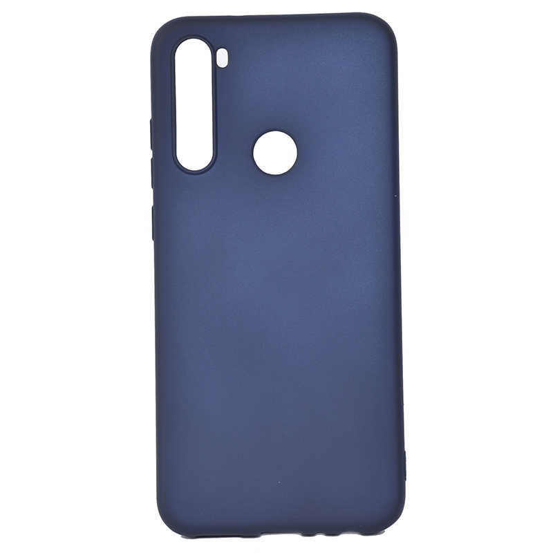 Xiaomi Uyumlu Redmi Note 8T Kılıf Tuhatu Marino Silikon Kapak-Lacivert