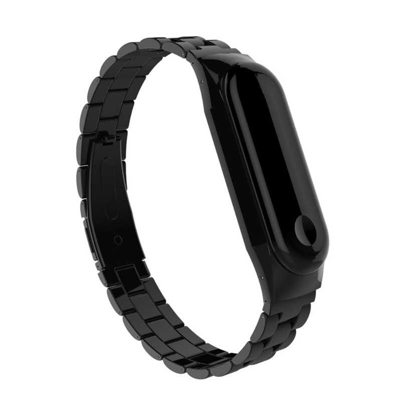 Xiaomi Uyumlu Mi Band 3 KRD-05 Metal Kordon