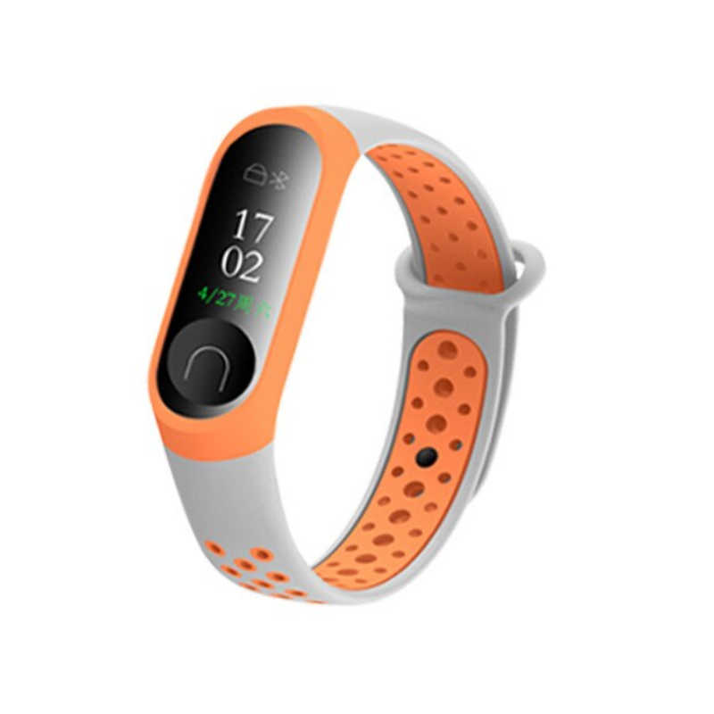 ​​​Xiaomi Uyumlu Mi Band 3 KRD-08 Silikon Kordon-No2