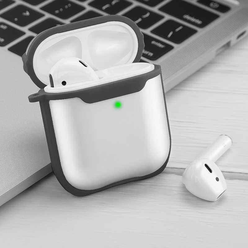 Wiwu Bumper 2 in 1 Airpods Uyumlu Kılıf-Gri