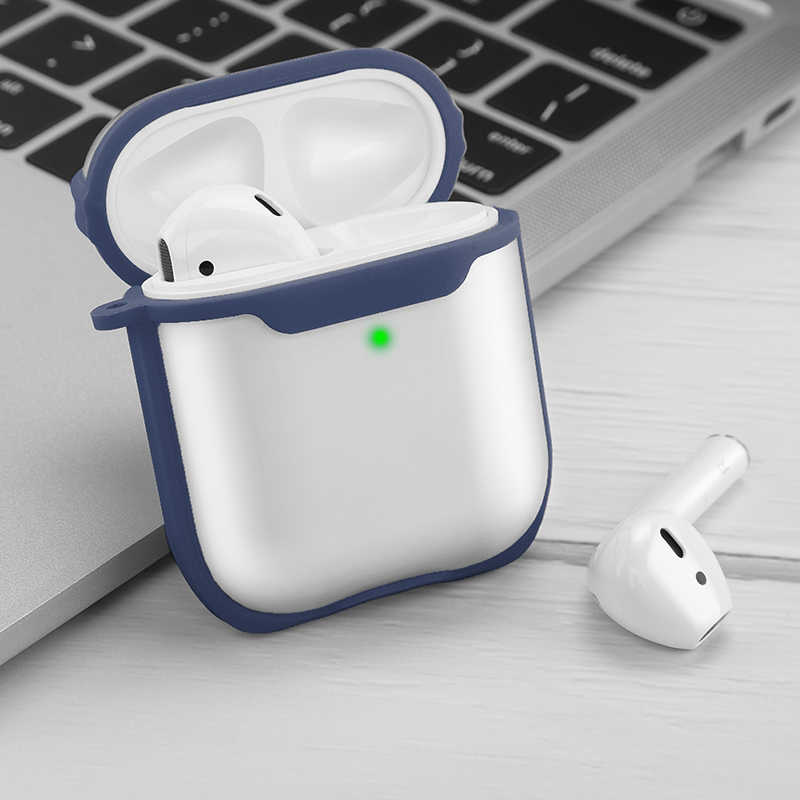 Wiwu Bumper 2 in 1 Airpods Uyumlu Kılıf-Mavi