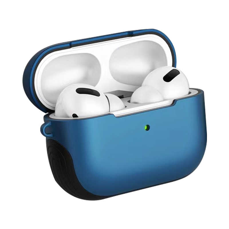 Airpods Uyumlu Pro Kılıf Tuhatu Shockproof Silikon-Mavi