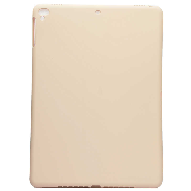 iPad Uyumlu 5 Air Kılıf Tuhatu Sky Tablet Silikon-Pembe açık