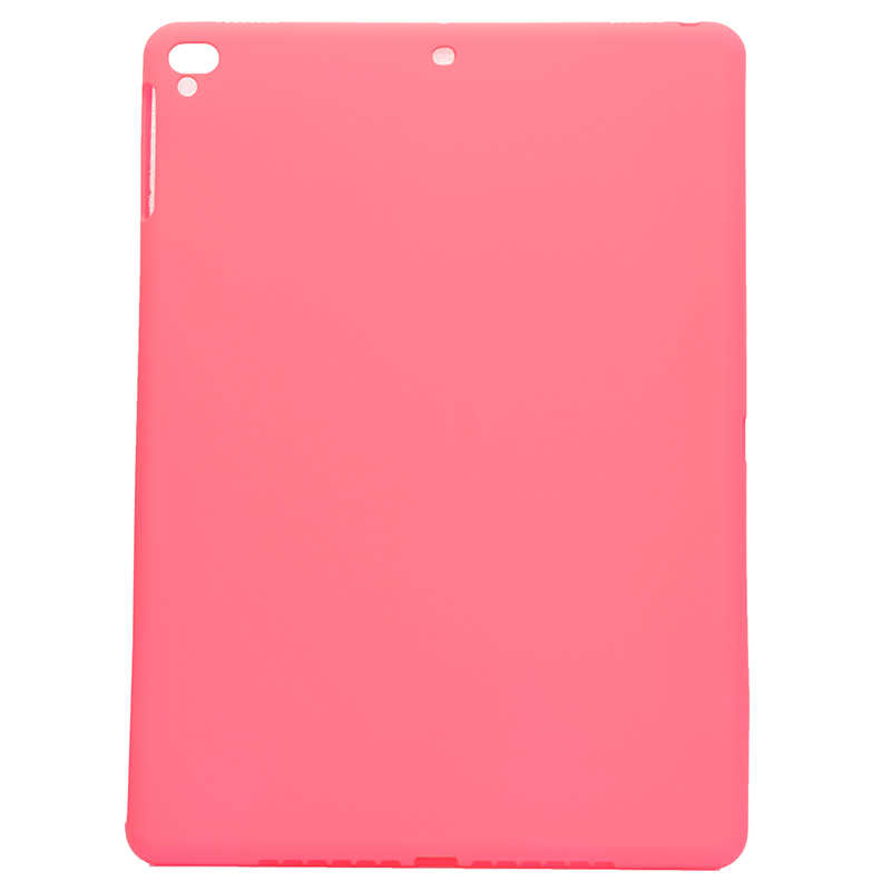 iPad Uyumlu 5 Air Kılıf Tuhatu Sky Tablet Silikon-Pembe koyu