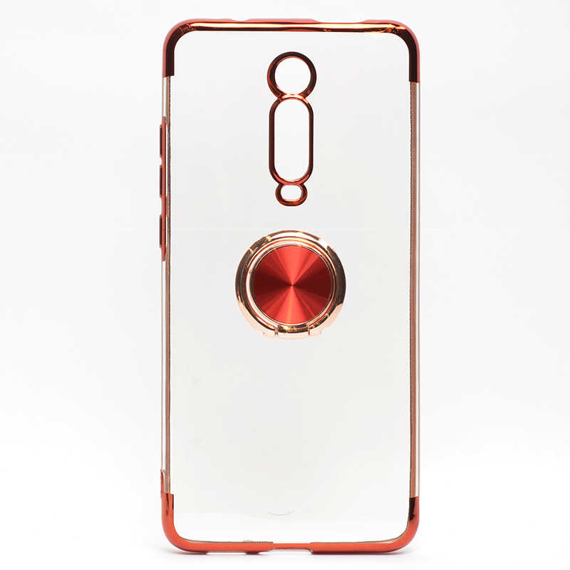 Xiaomi Uyumlu Mi 9T Kılıf Tuhatu Gess Silikon-Kırmızı