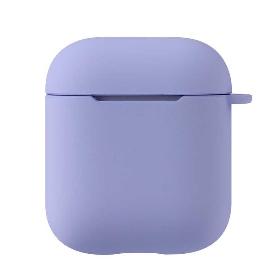 Airpods Uyumlu Kılıf Tuhatu Airbag 11 Silikon-Mor