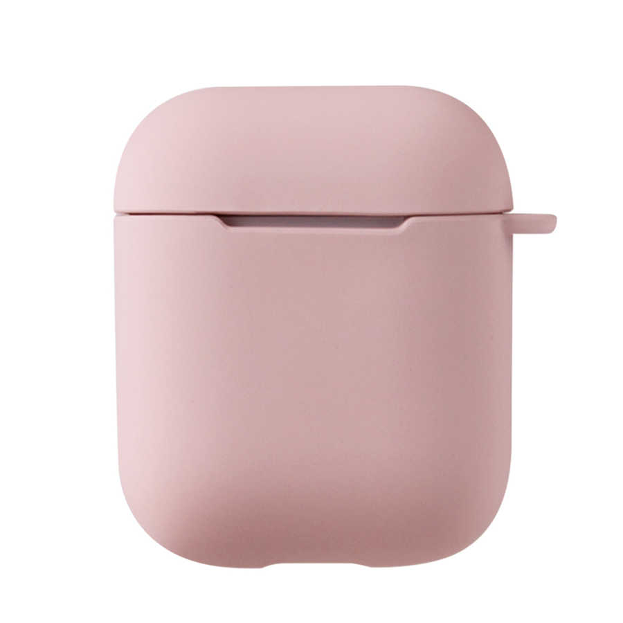 Airpods Uyumlu Kılıf Tuhatu Airbag 11 Silikon-Pembe