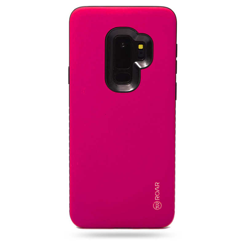 Galaxy Uyumlu S9 Kılıf Roar Rico Hybrid Kapak-Pembe