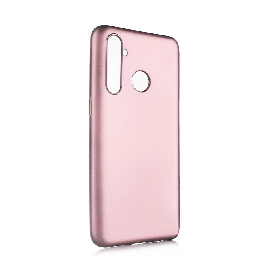 Realme 5 Pro Kılıf Tuhatu Marino Silikon Kapak-Rose gold