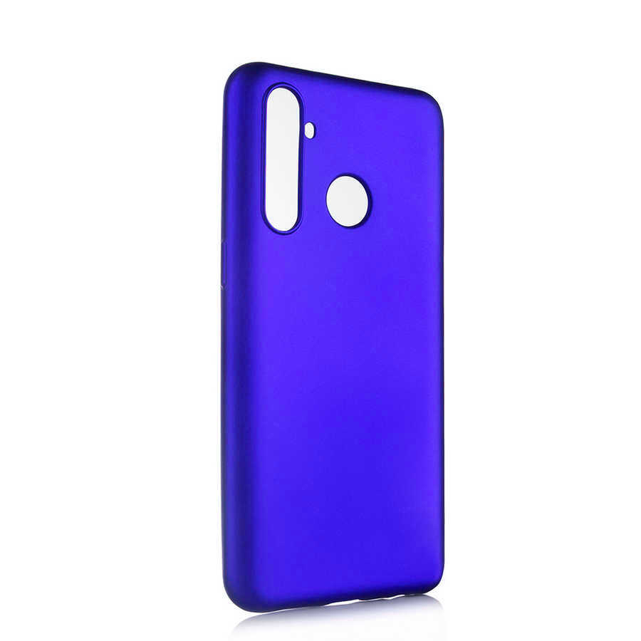 Realme 5 Pro Kılıf Tuhatu Marino Silikon Kapak-Saks mavi