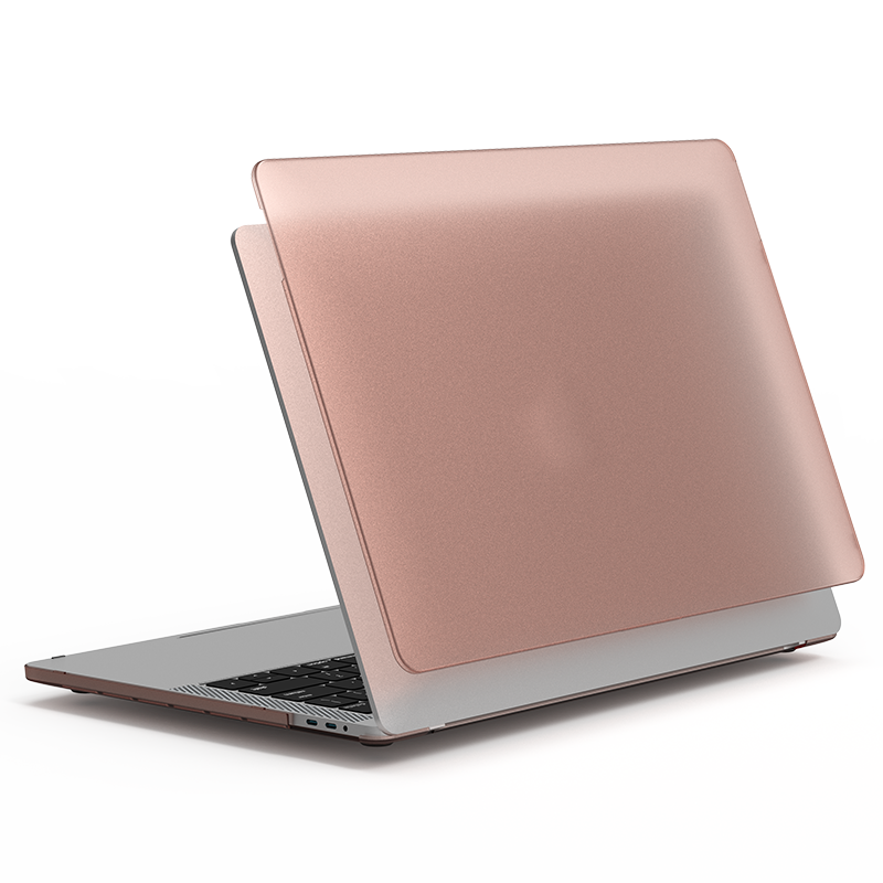 Macbook Uyumlu 13.3’ Air (A1932 2018) Wiwu Macbook Uyumlu iShield Kapak-Pembe