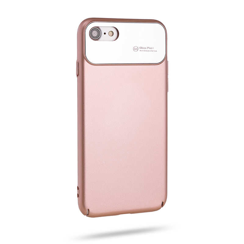 iPhone Uyumlu SE 2020 Kılıf Roar Ultra-Air Hard Kapak-Rose gold