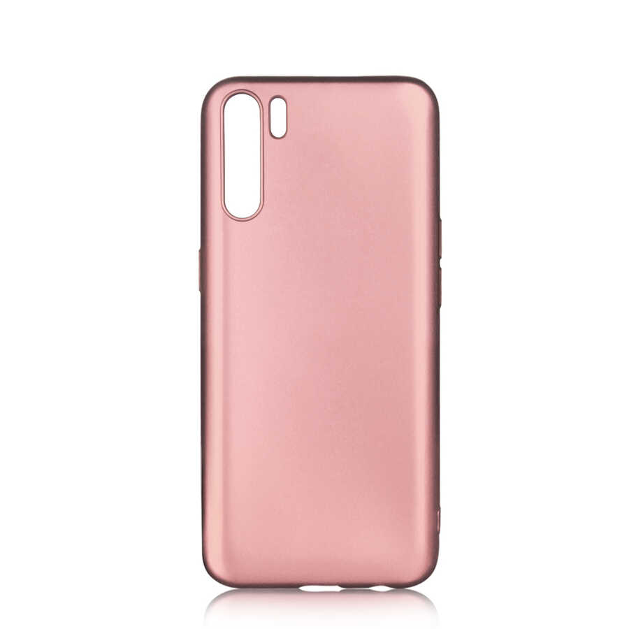 Oppo A91 Kılıf Tuhatu Marino Silikon Kapak-Rose gold