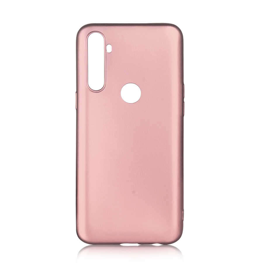 Realme C3 Kılıf Tuhatu Marino Silikon Kapak-Rose gold