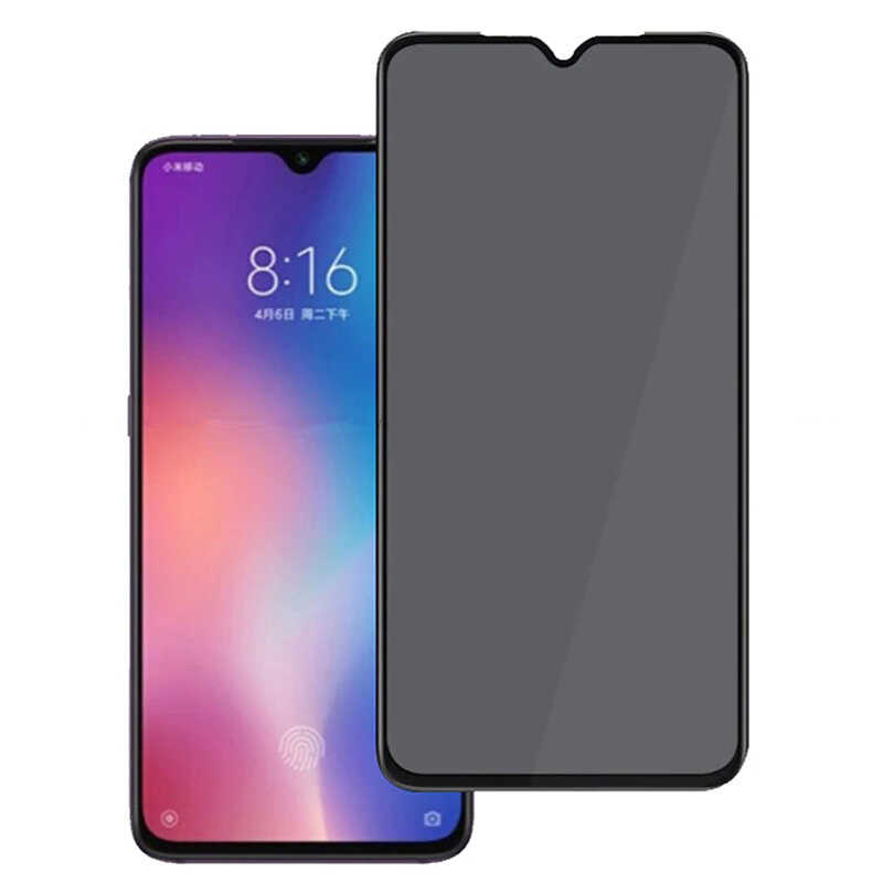 Xiaomi Uyumlu Redmi Note 8 Tuhatu New 5D Hayalet Temperli Ekran Koruyucu