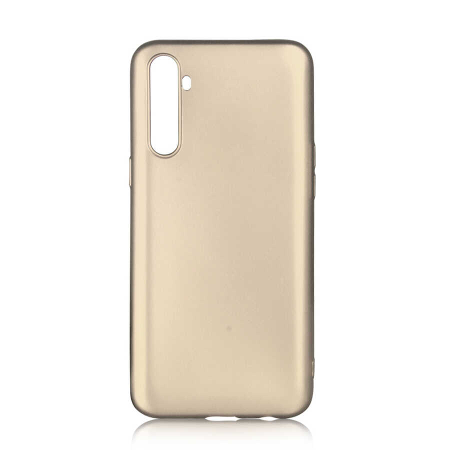 Realme 6 Pro Kılıf Tuhatu Marino Silikon Kapak-Gold