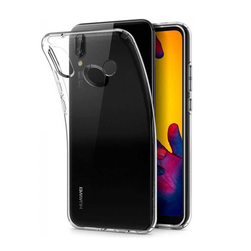 Huawei Uyumlu P20 Lite Kılıf Tuhatu Süper Silikon Kapak