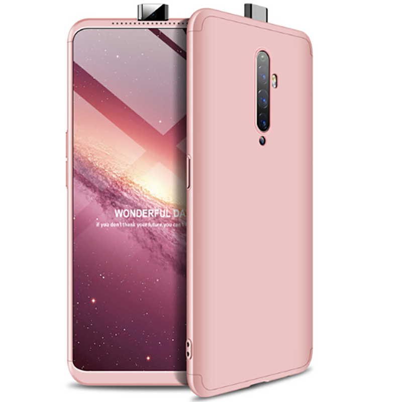 Oppo Reno 2Z Kılıf Tuhatu Ays Kapak-Rose gold