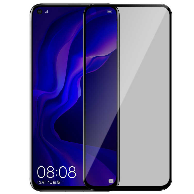 Xiaomi Uyumlu Redmi Note 9 Tuhatu New 5D Hayalet Temperli Ekran Koruyucu