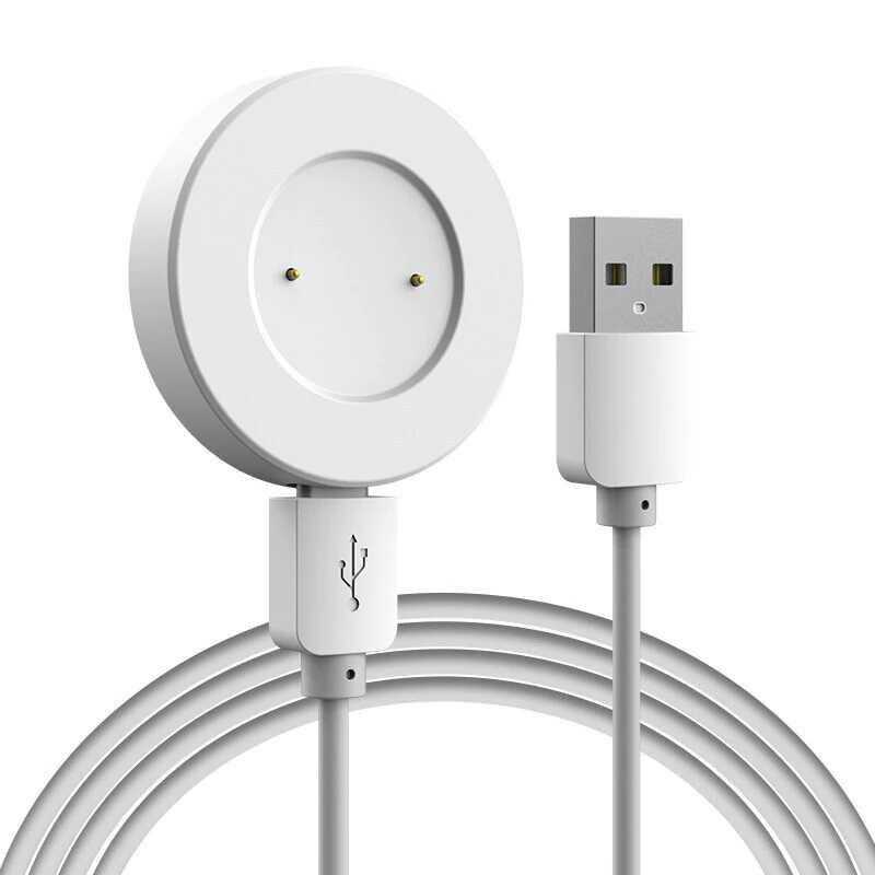 Huawei Uyumlu GT2 46mm Tuhatu Usb Şarj Kablosu-Beyaz