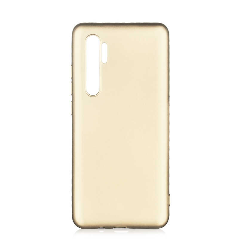 Xiaomi Uyumlu Mi Note 10 Lite Kılıf Tuhatu Marino Silikon Kapak-Gold