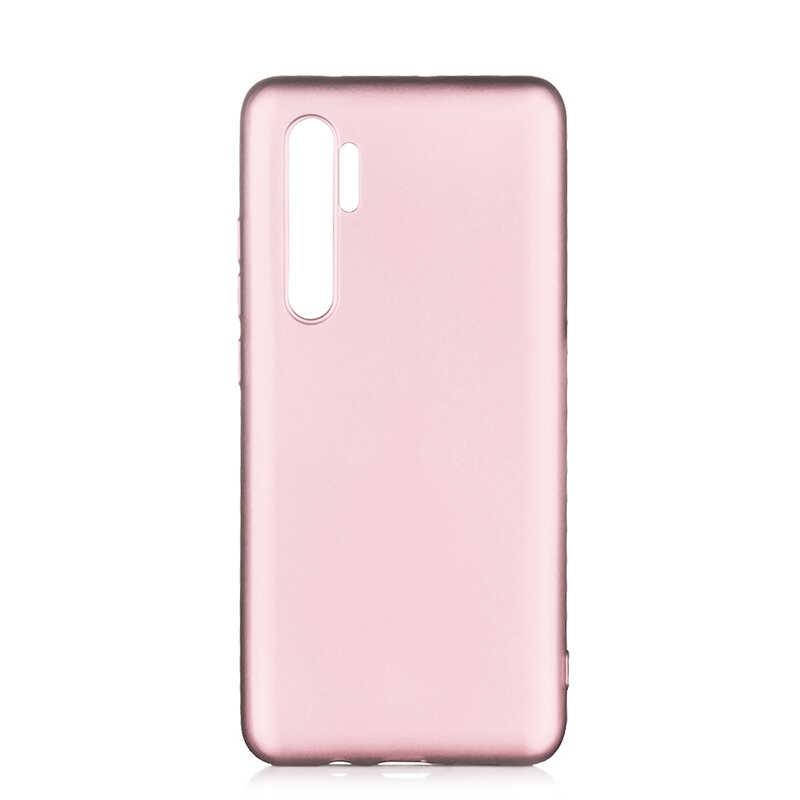 Xiaomi Uyumlu Mi Note 10 Lite Kılıf Tuhatu Marino Silikon Kapak-Rose gold