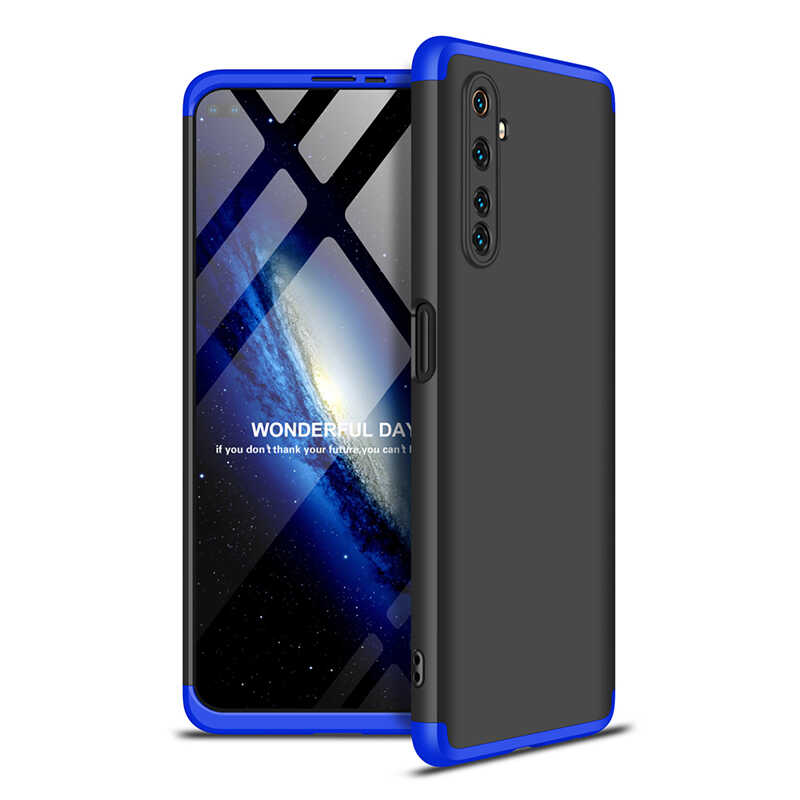 Realme 6 Pro Kılıf Tuhatu Ays Kapak-Siyah-mavi