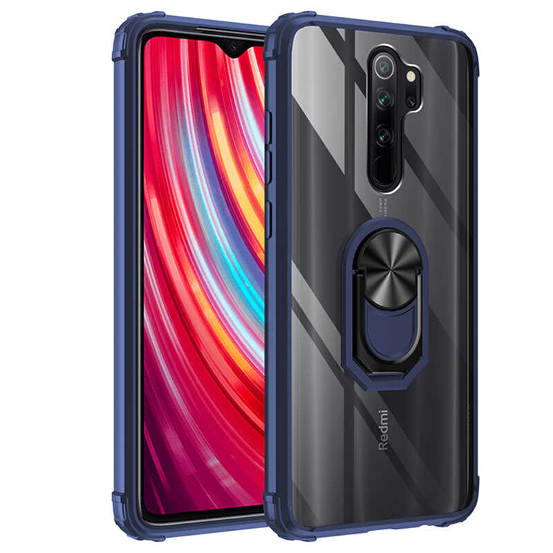 Xiaomi Uyumlu Redmi Note 8 Pro Kılıf Tuhatu Mola Kapak-Lacivert