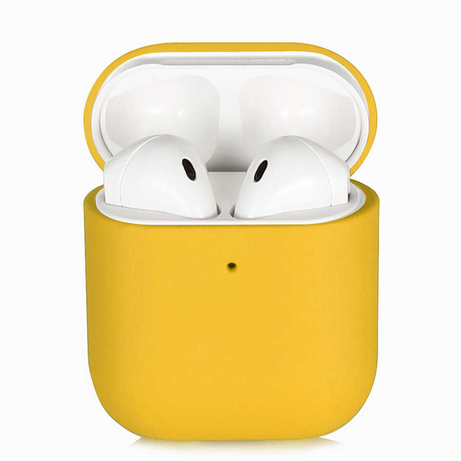 Airpods Uyumlu Kılıf Tuhatu Silk Silikon