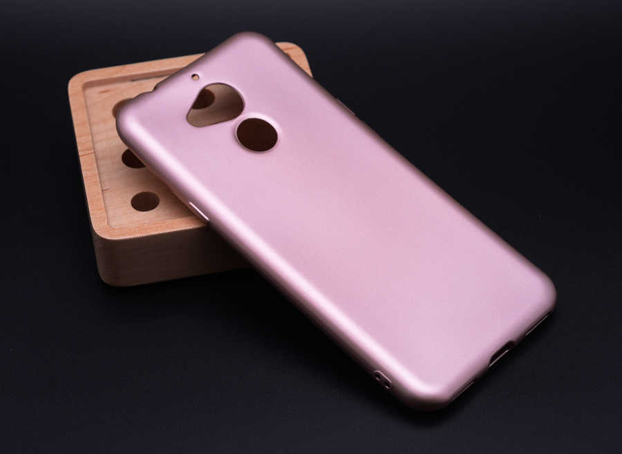 General Mobile 8 Kılıf Tuhatu Marino Silikon Kapak-Rose gold