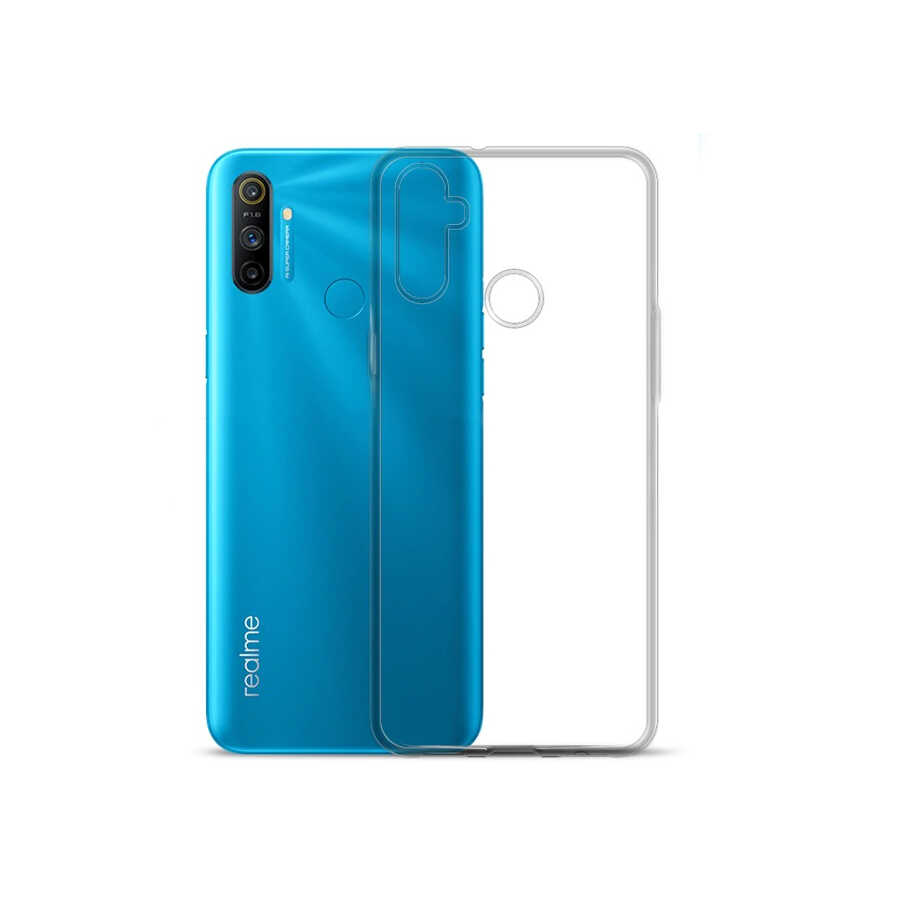 Realme C3 Kılıf Tuhatu Süper Silikon Kapak