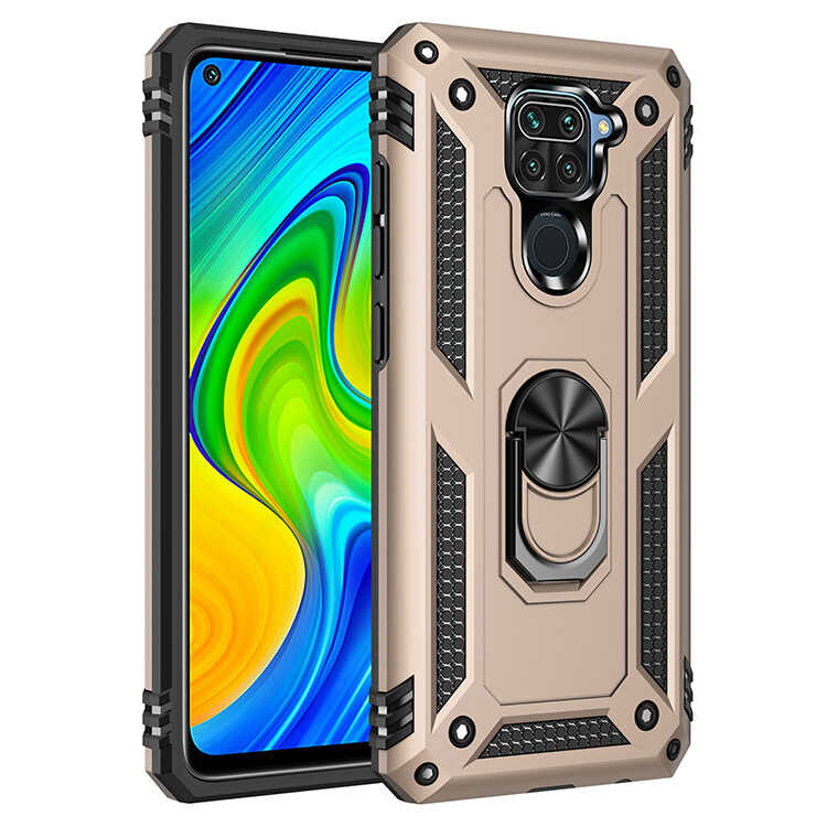 Xiaomi Uyumlu Redmi Note 9 Kılıf Tuhatu Tank Kapak