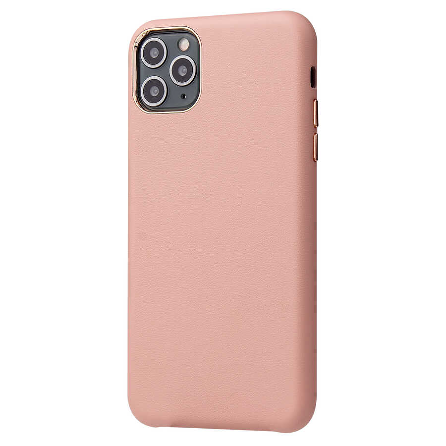 iPhone Uyumlu 11 Pro Kılıf Tuhatu Eyzi Kapak-Pembe