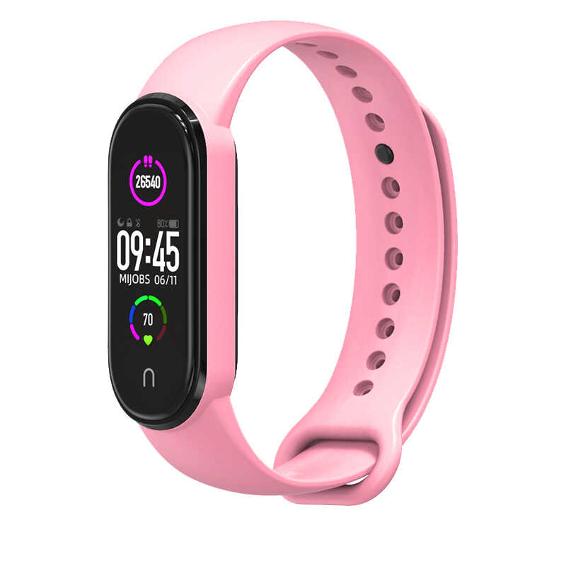 Xiaomi Uyumlu Mi Band 5 Tuhatu Klasik Kordon-No18