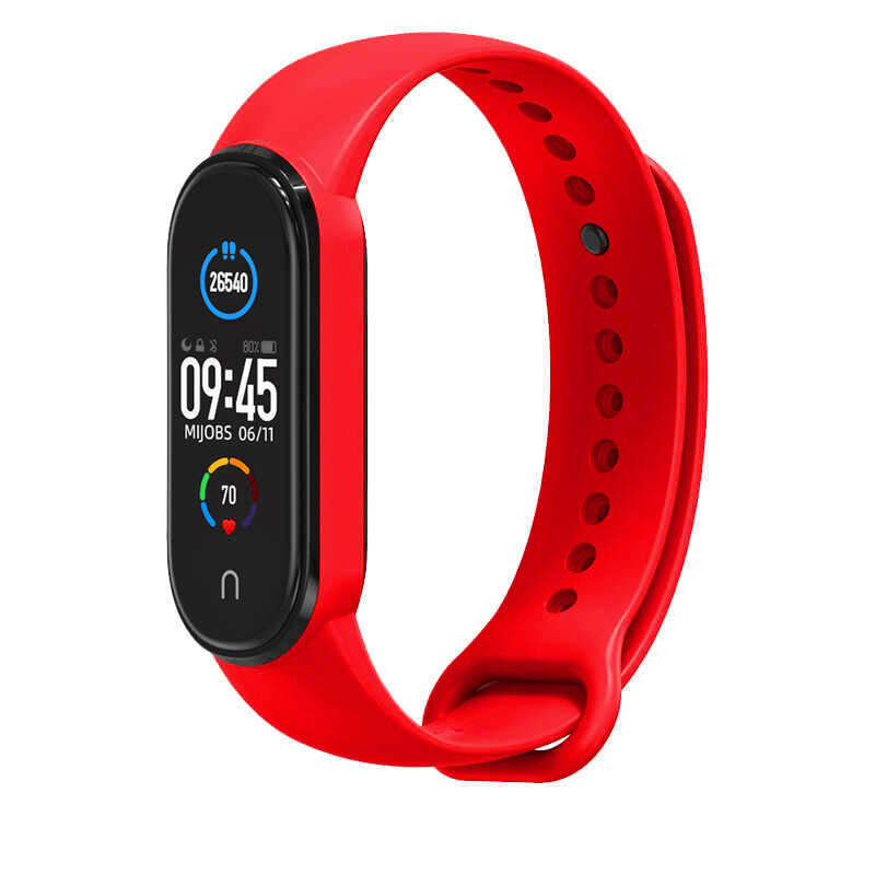 Xiaomi Uyumlu Mi Band 5 Tuhatu Klasik Kordon-No21