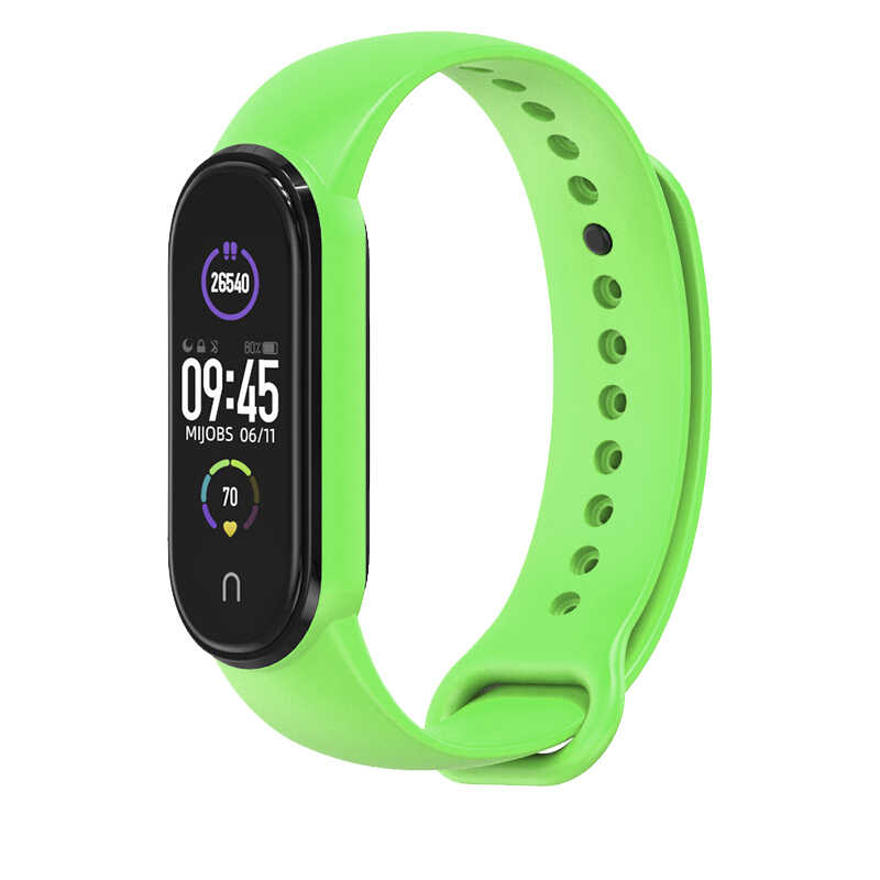 Xiaomi Uyumlu Mi Band 5 Tuhatu Klasik Kordon-No25