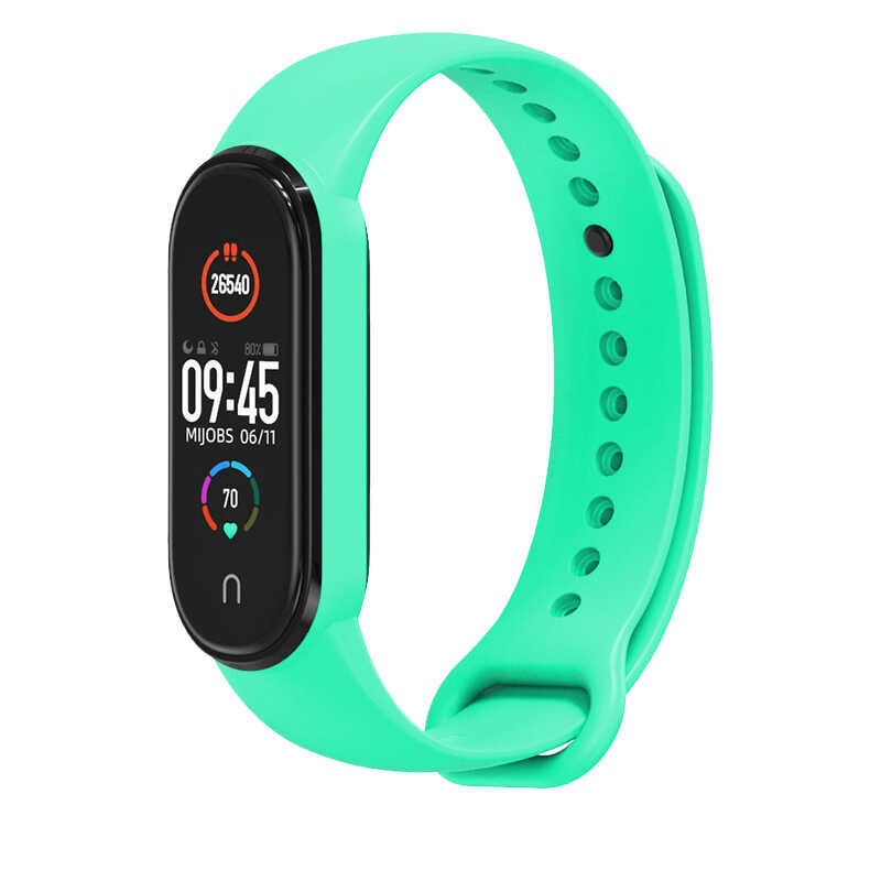 Xiaomi Uyumlu Mi Band 5 Tuhatu Klasik Kordon-No7